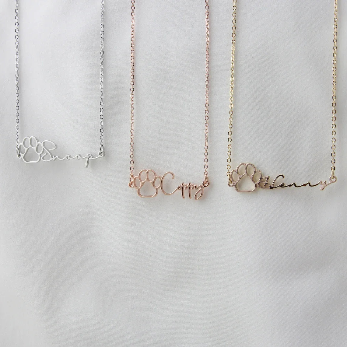 Personalized Dog Memorial Necklace