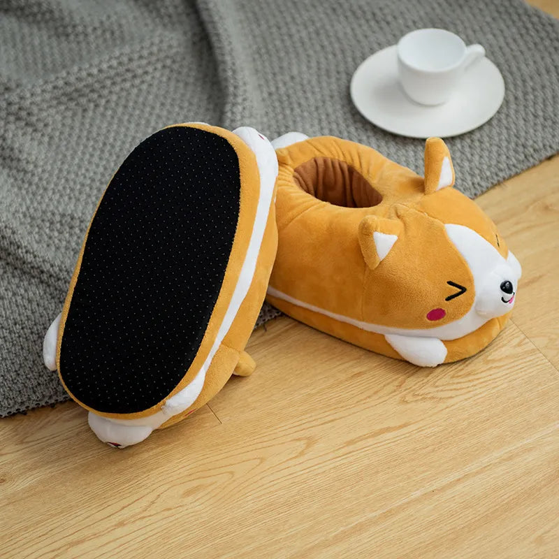 Corgi Dog Slippers