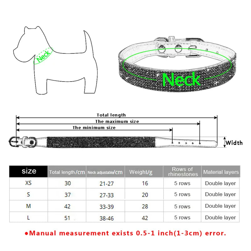 Glitter Dog Collar