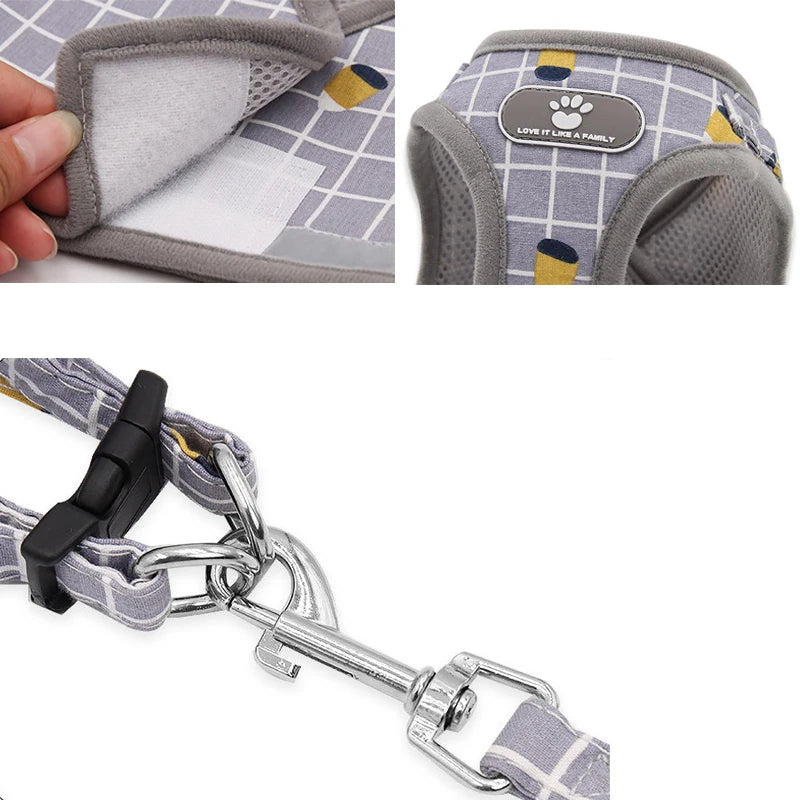 Mesh Harness For Small Dogs