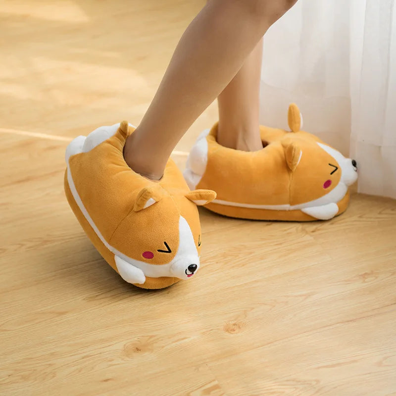 Corgi Dog Slippers