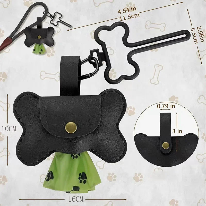 Dog Poop Bag Holder For Leash