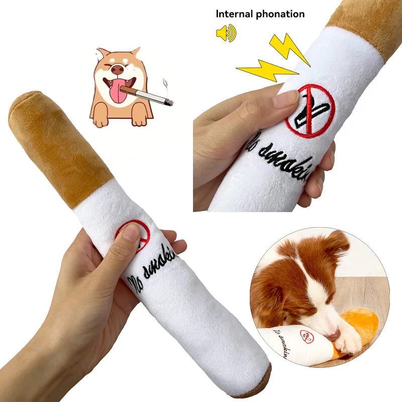 Dog Smoke Cigar Toy