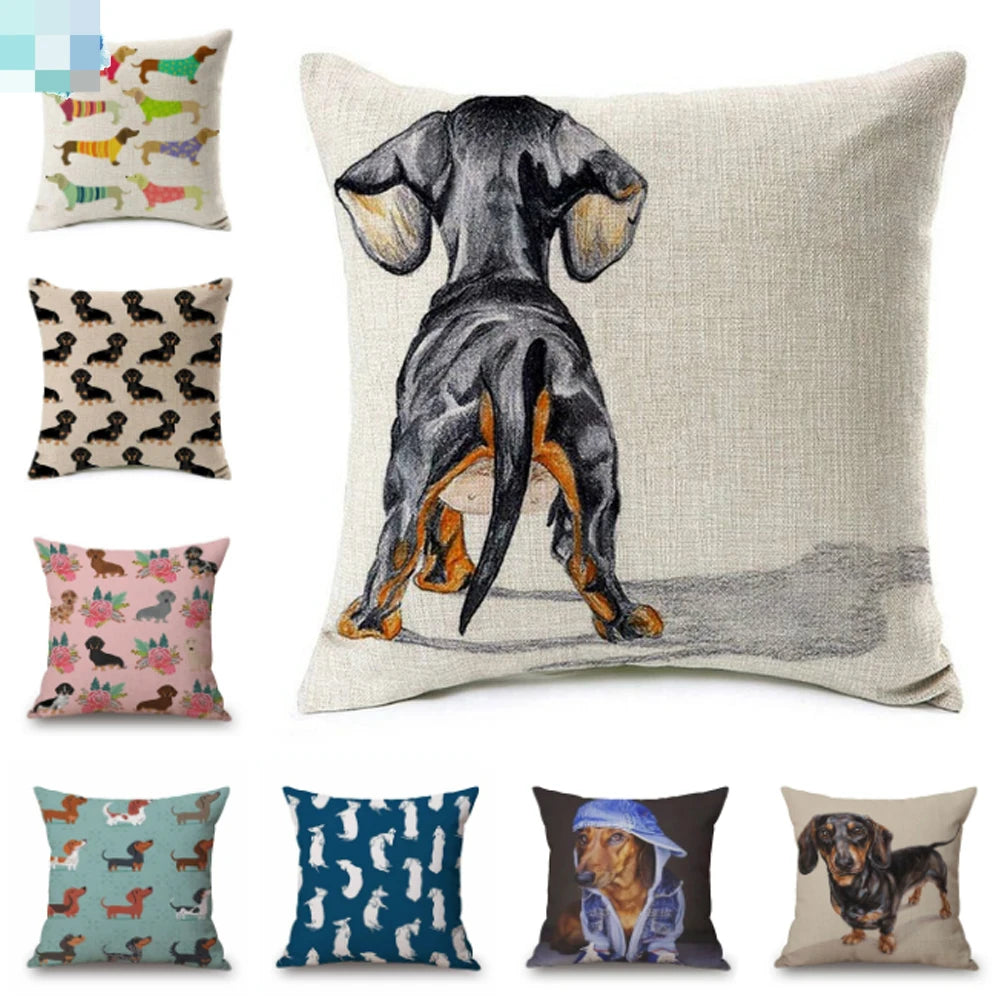 Dachshund Cushion Covers