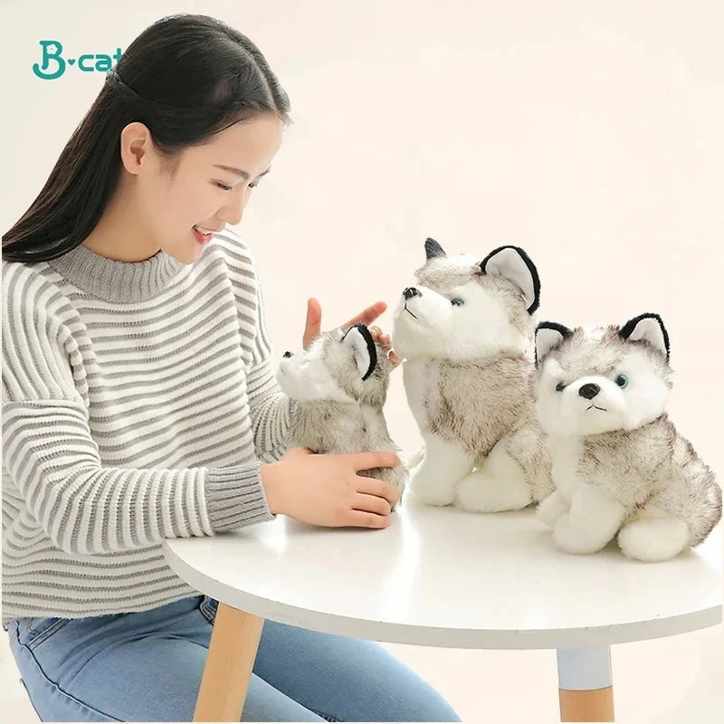 Husky Dog Plush Toy
