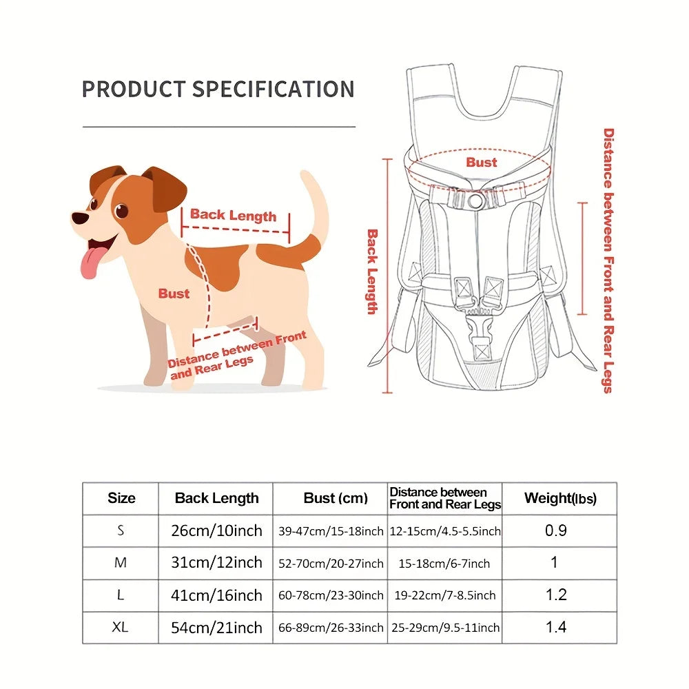Dog Backpack Carrier