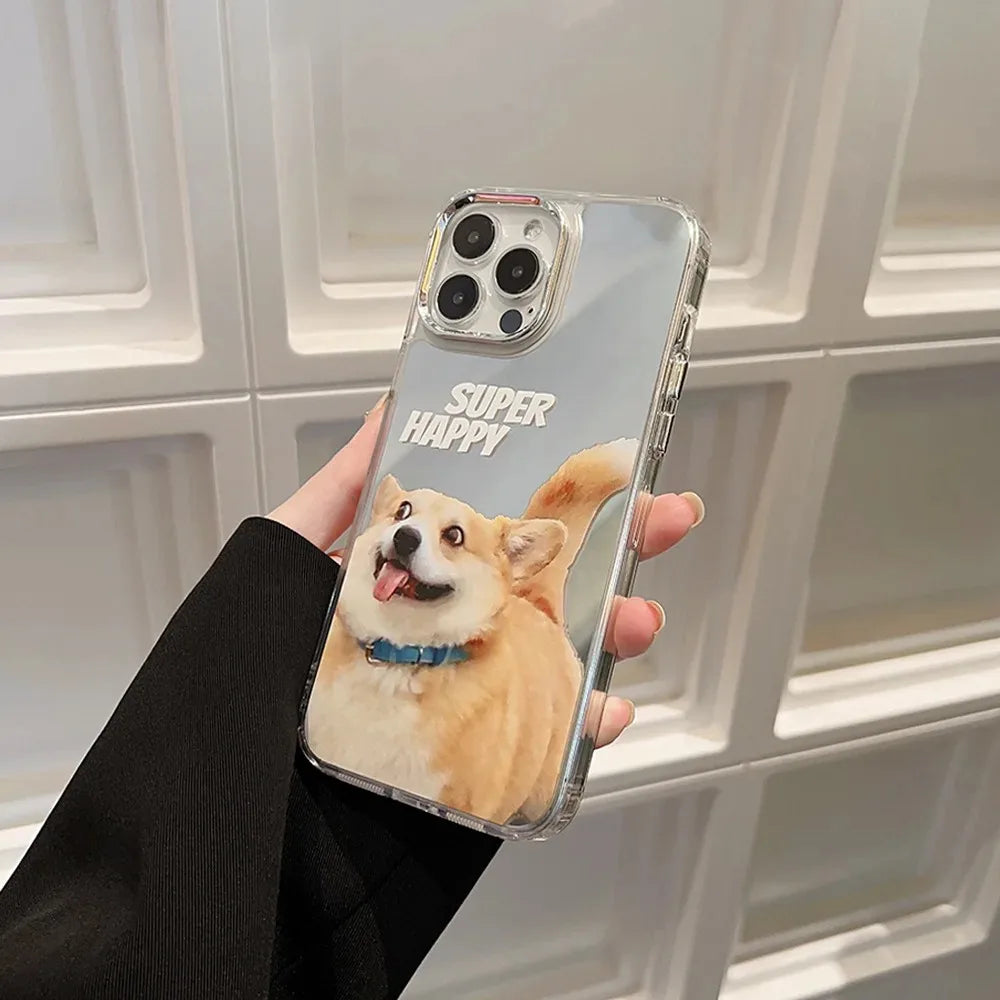 Dog Mirror iPhone Case