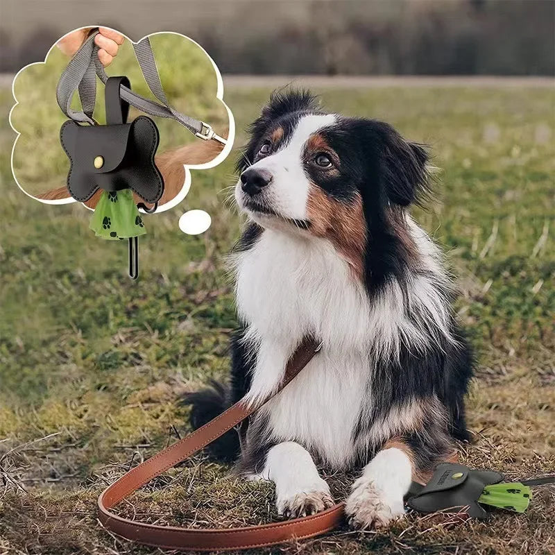 Dog Poop Bag Holder For Leash