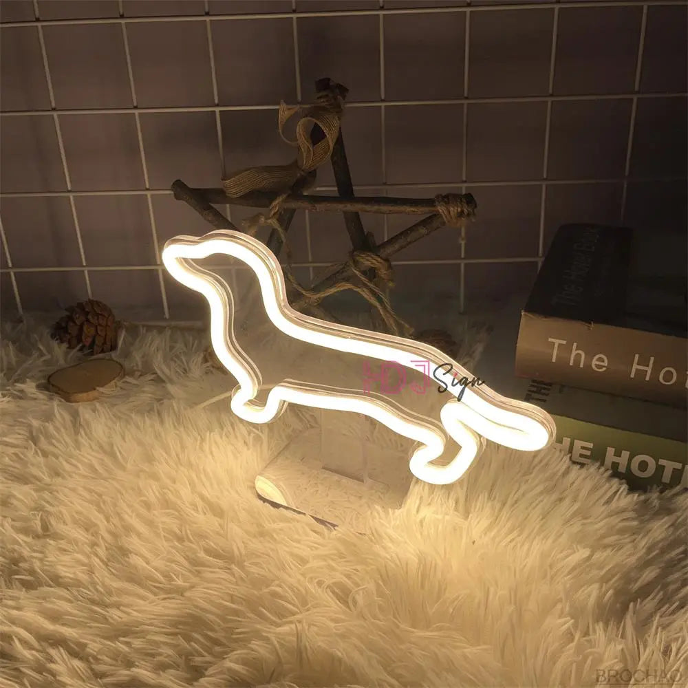 Dog Neon Sign