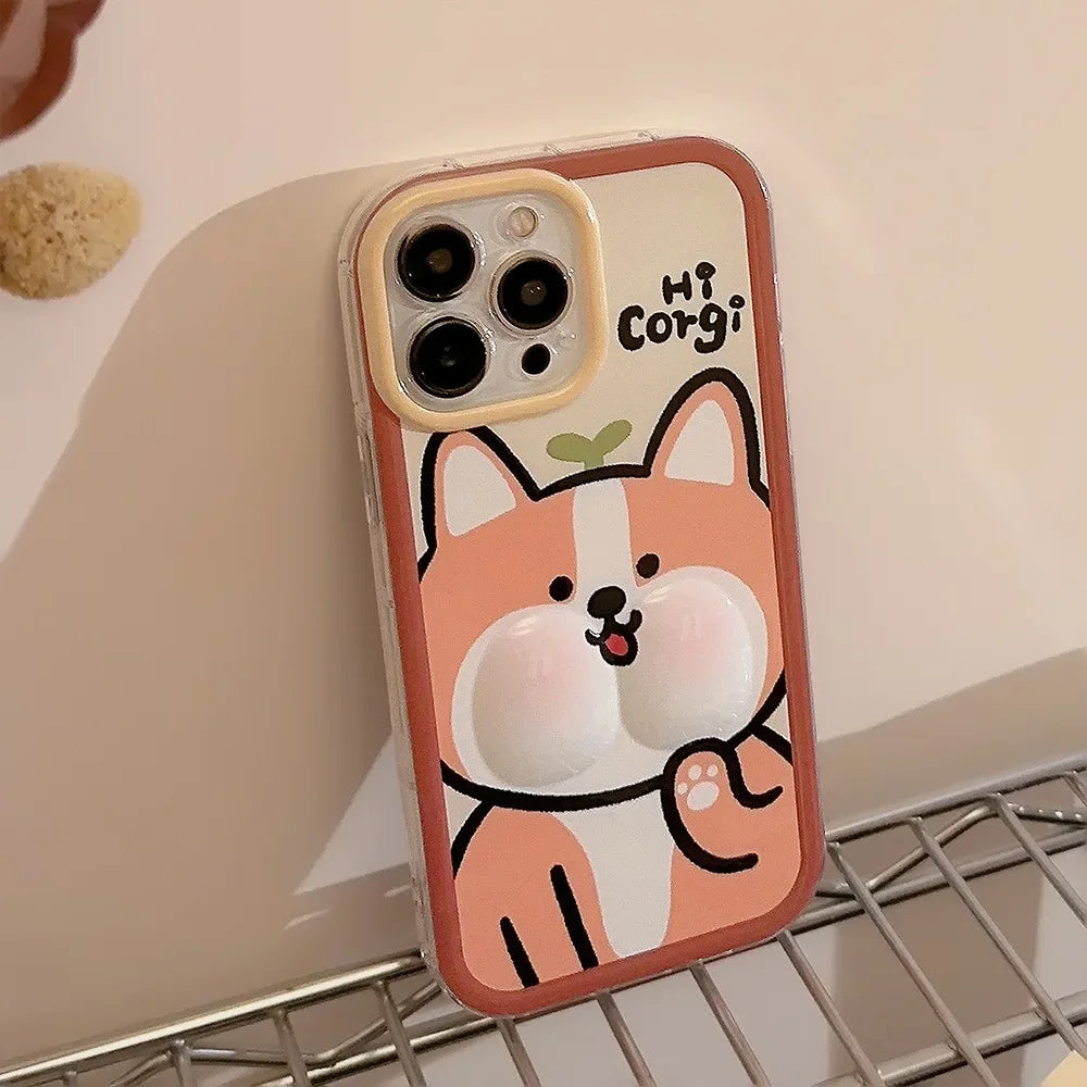 Cute Shiba Inu iPhone Case