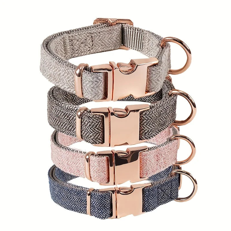 Metal Buckle Dog Collar