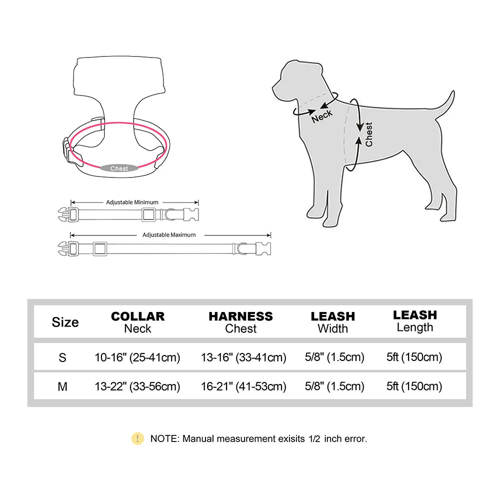 Pink Harness For Small Dogs
