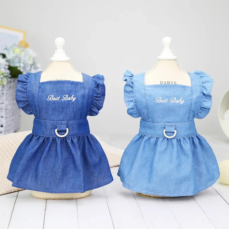 Blue Dog Dress