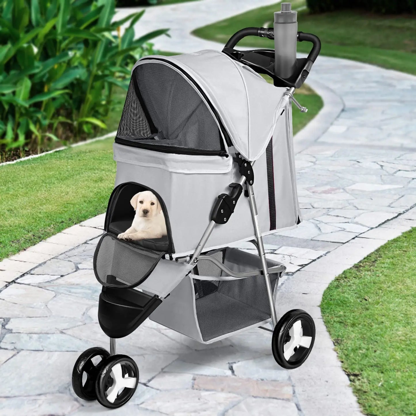Folding Dog Stroller