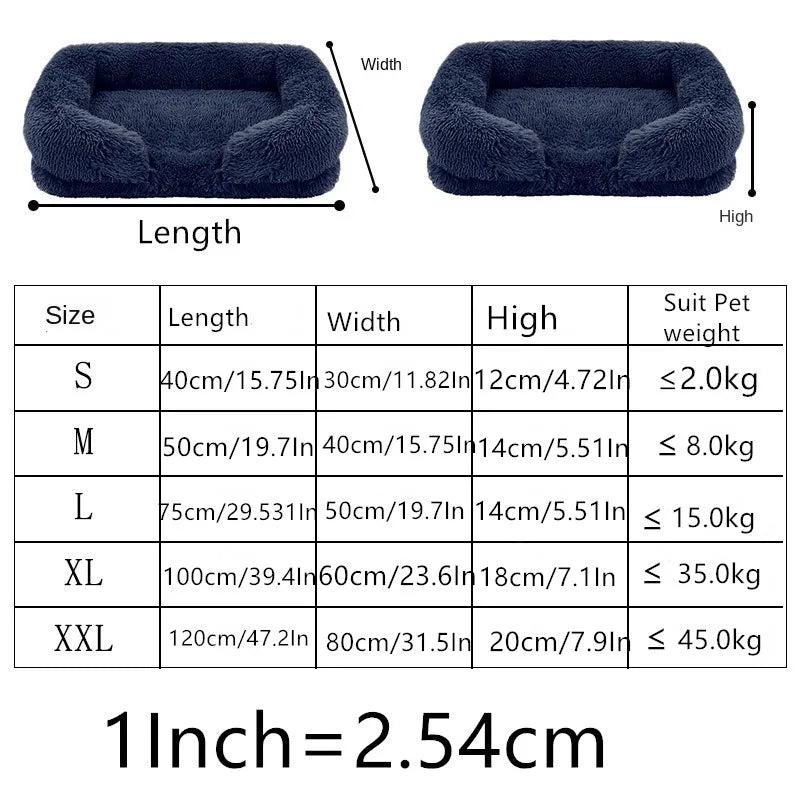 Fluffy Dog Bed