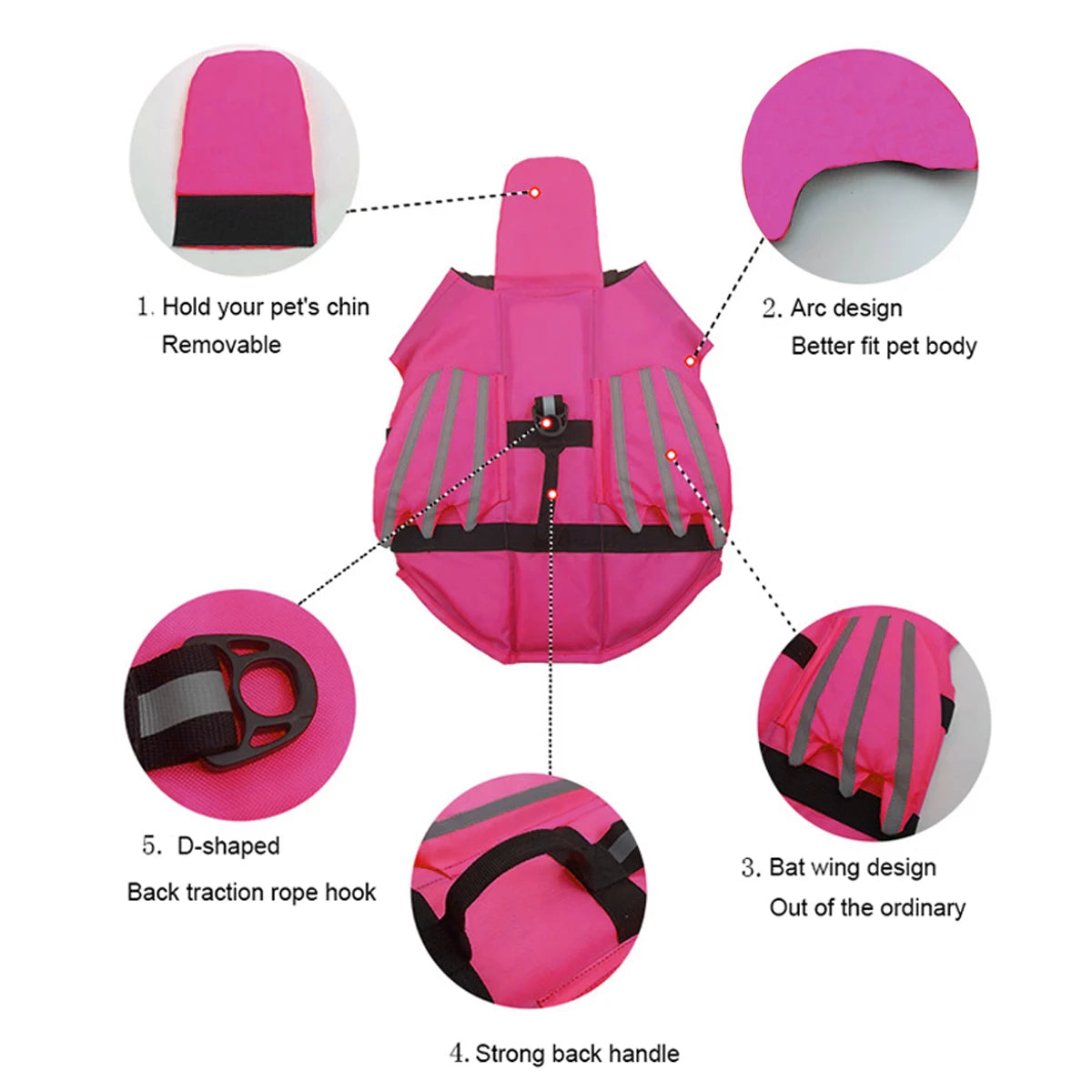 Life Jacket Dog