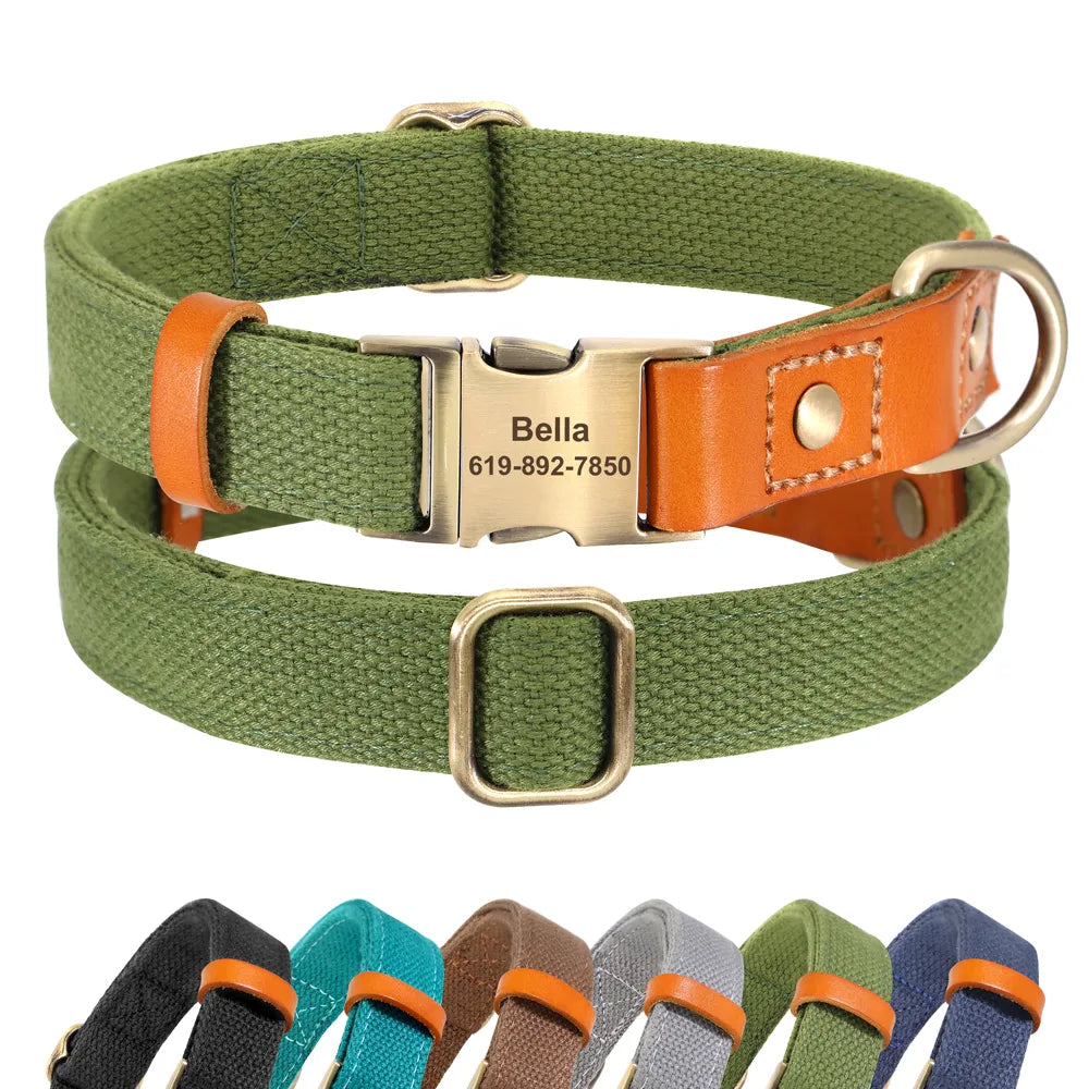 Personalized Adjustable Dog Collars
