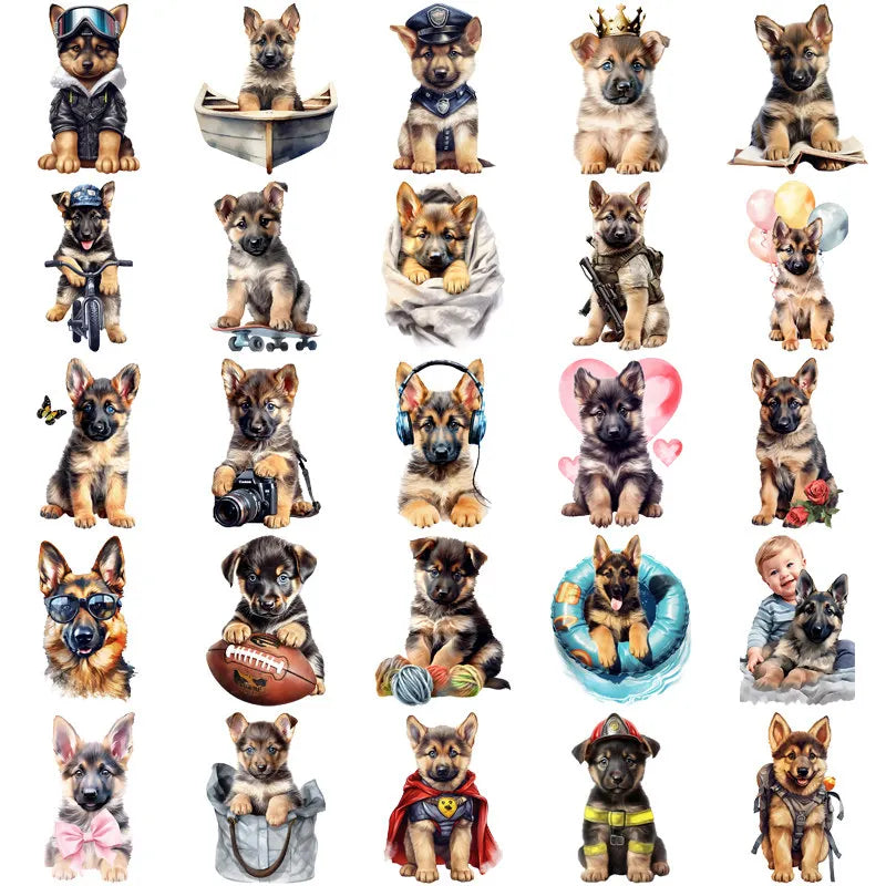 German Shepherd Stickers