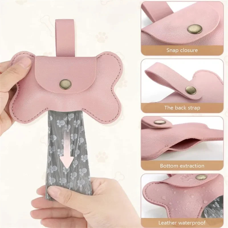 Dog Poop Bag Holder For Leash