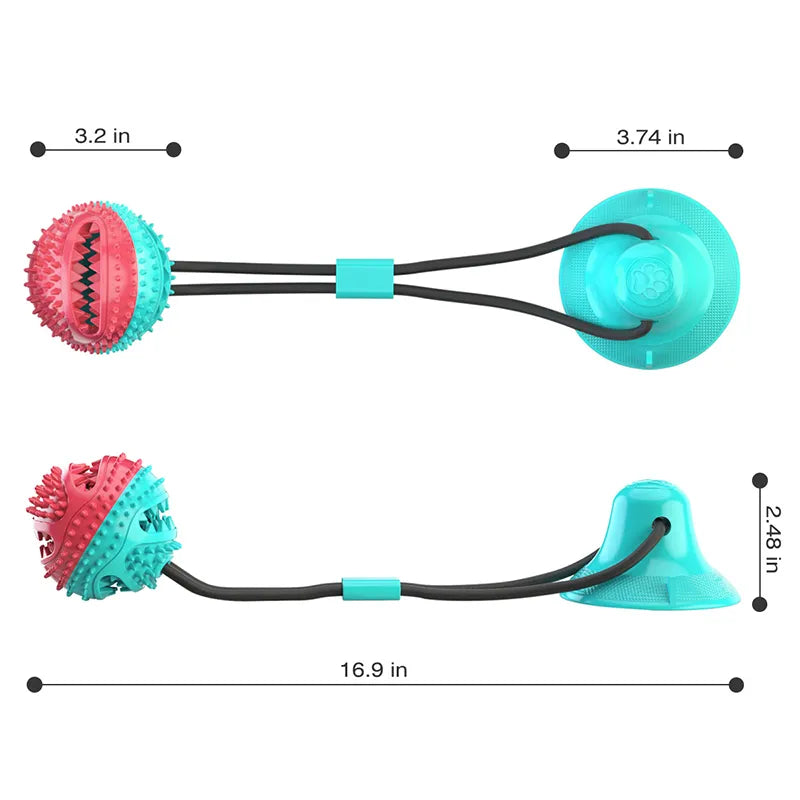Interactive Dog Treat Leaking Toy