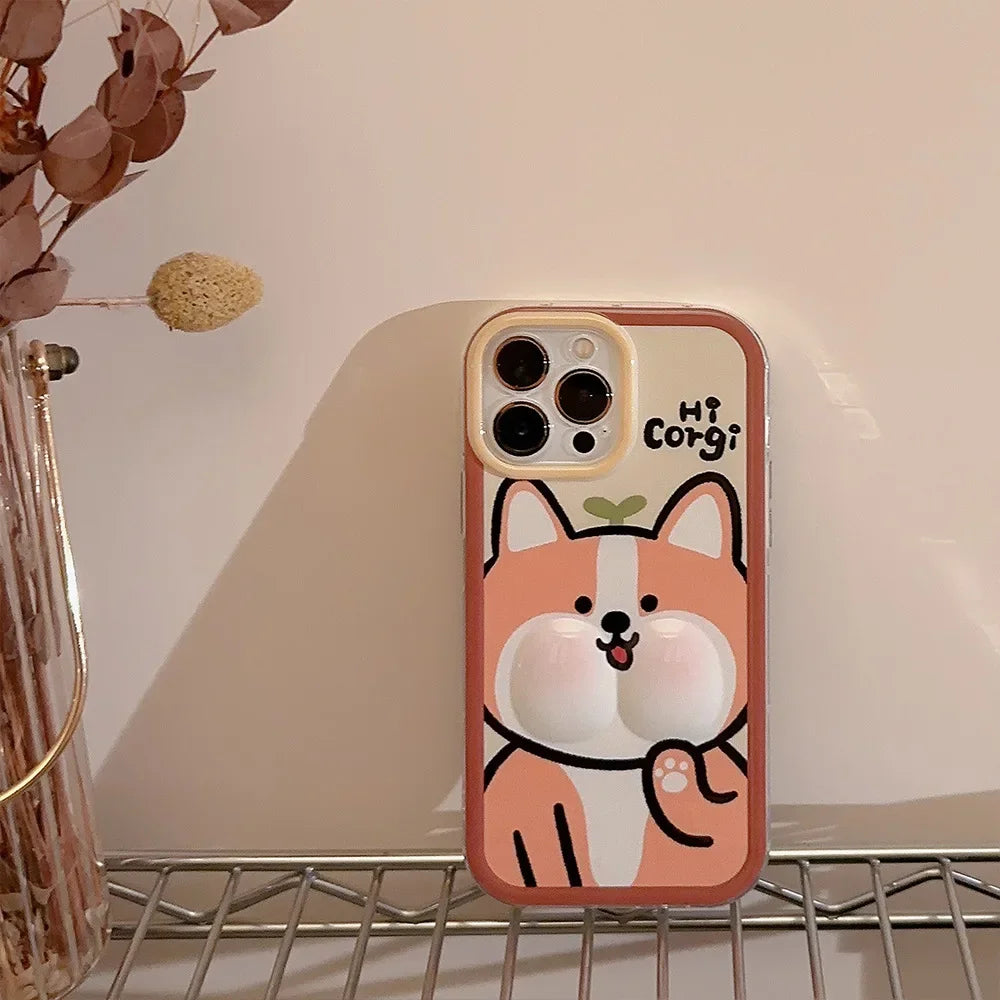 Cute Shiba Inu iPhone Case