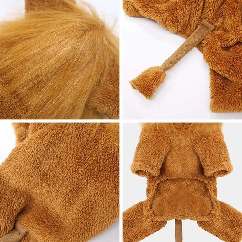 Dog Halloween Costumes Lion