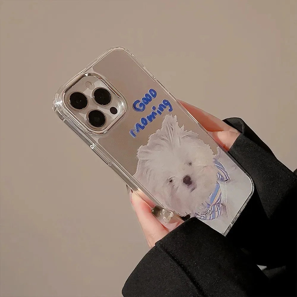 Dog Mirror iPhone Case