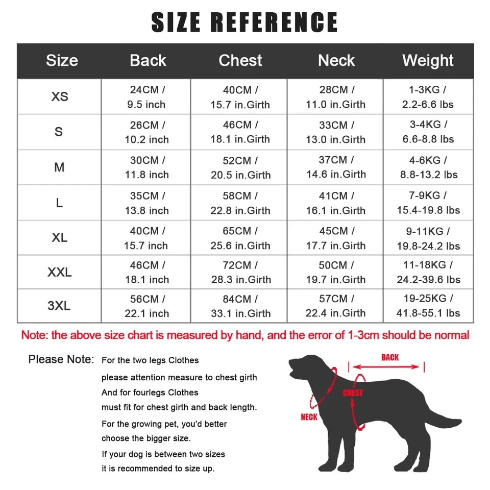 Dog Winter Coat Tex