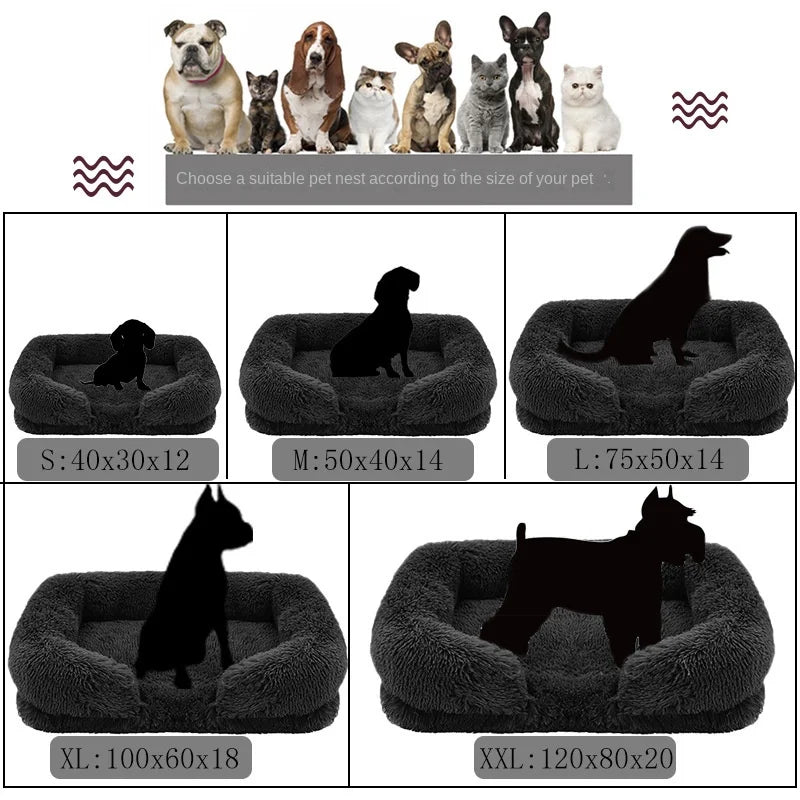 Fluffy Dog Bed