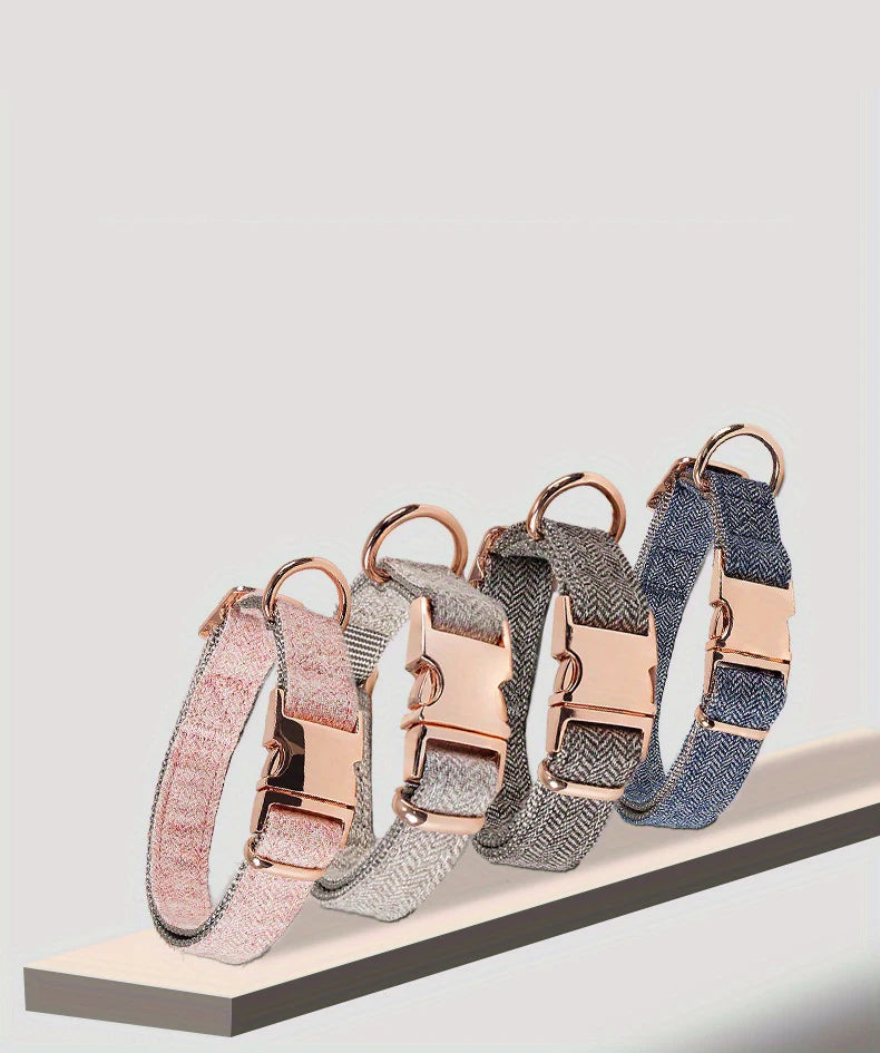 Metal Buckle Dog Collar