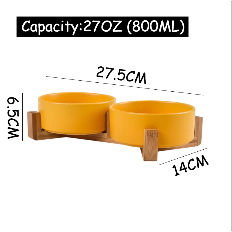Ceramic Dog Food Bowl