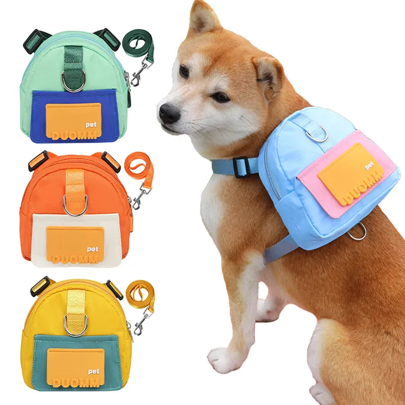 Cute fashion dog backpack