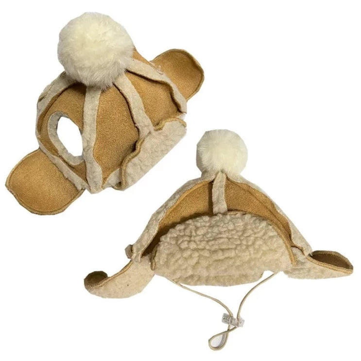 Dog Fur Trapper Hat