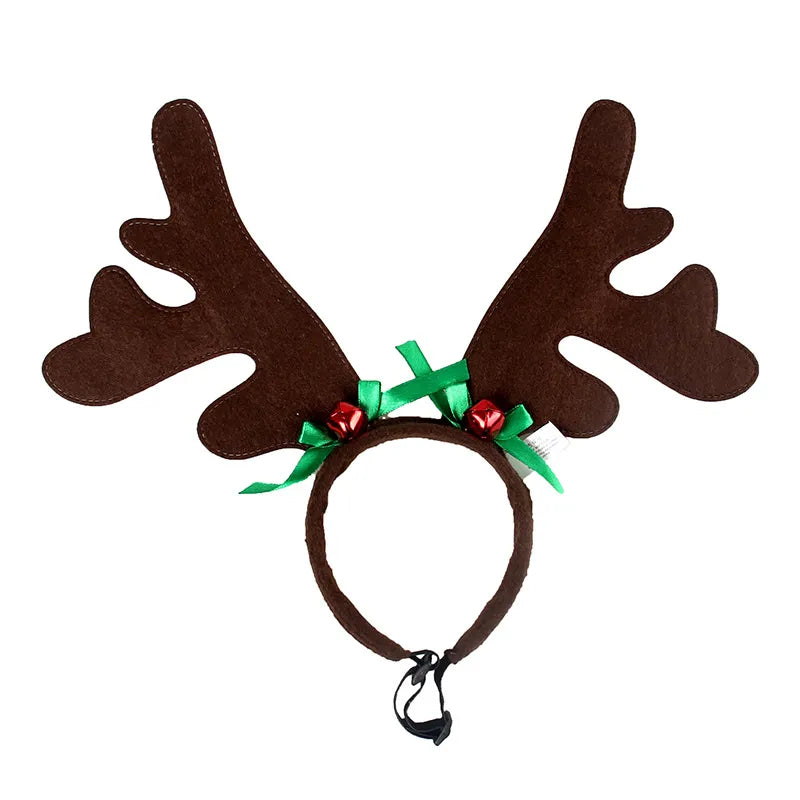 Dog Reindeer Hat
