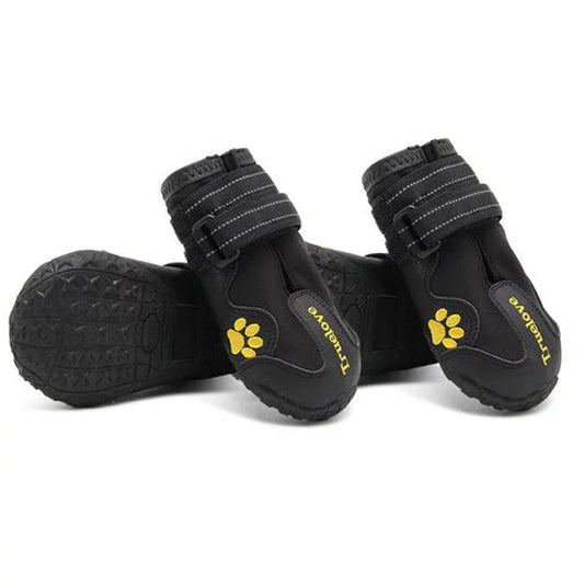 Protective Dog Shoes - Black / 1 - 3.5CM