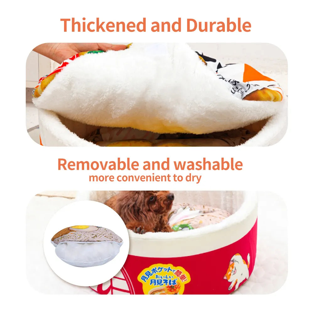 Ramen Dog Bed