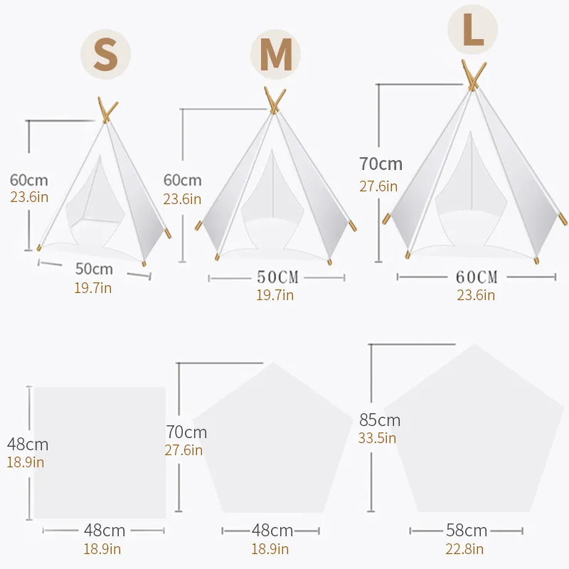 Small Dog Tent Bed