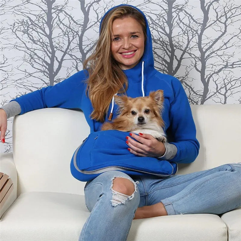 Dog Pouch Hoodie