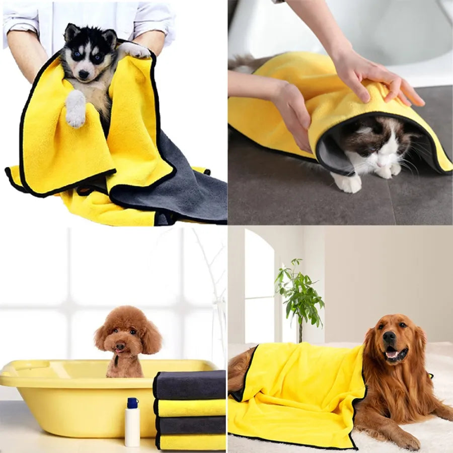 Microfiber Towel Dog