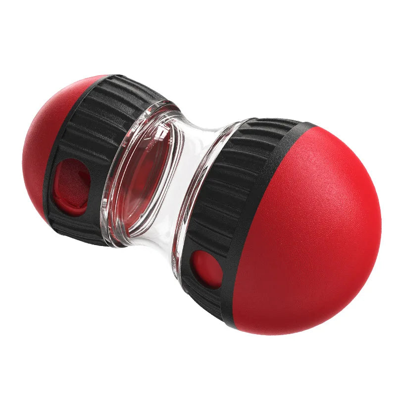 Dog Food Dispensing Toy in Red