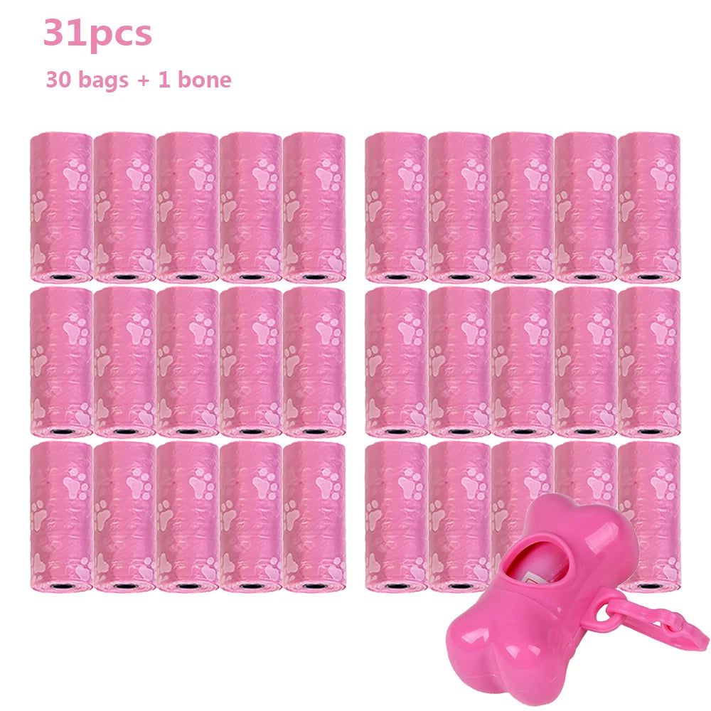 Poop Bags Dogs in Pink