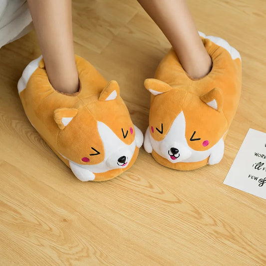 Corgi Dog Slippers