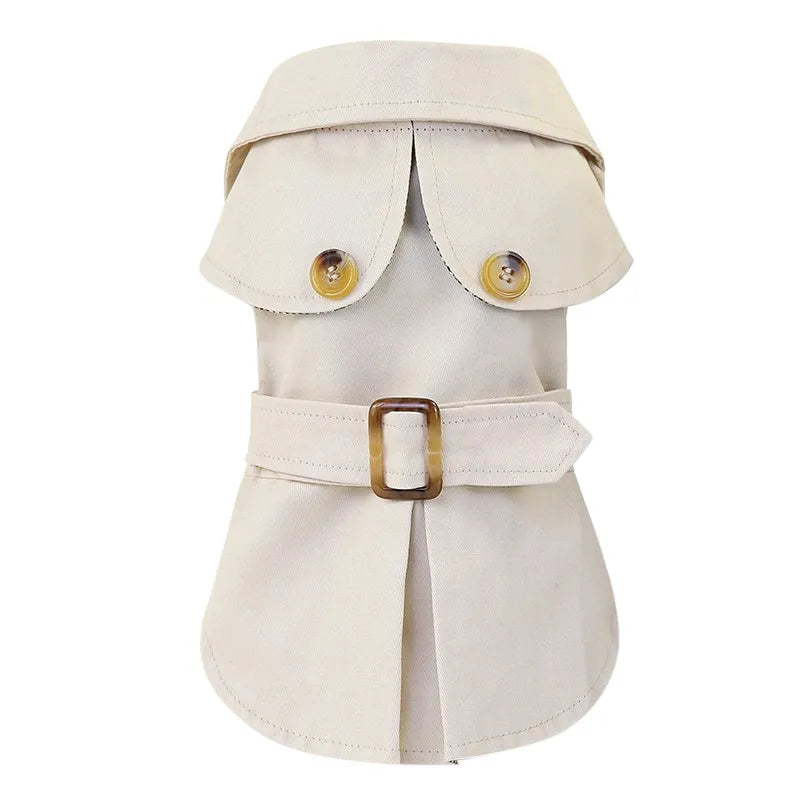 Dog Clothes Jacket in Khaki