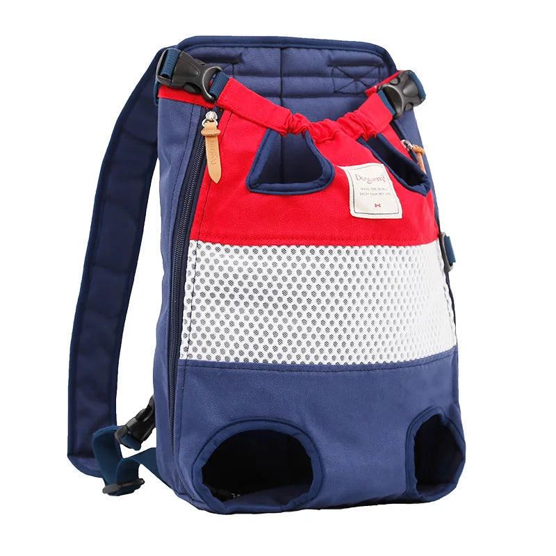 Dog Carry Backpack in Red