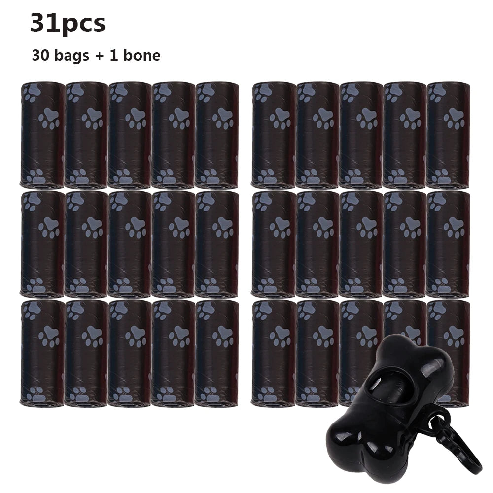 Poop Bags Dogs in Black