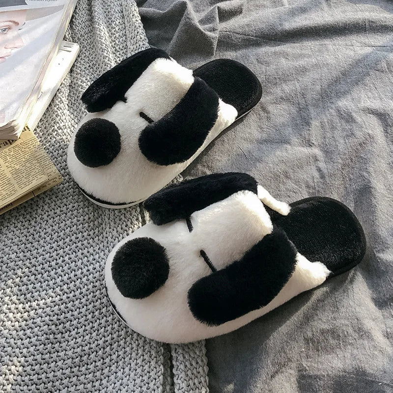 Black and White Dog Slippers, photo 7