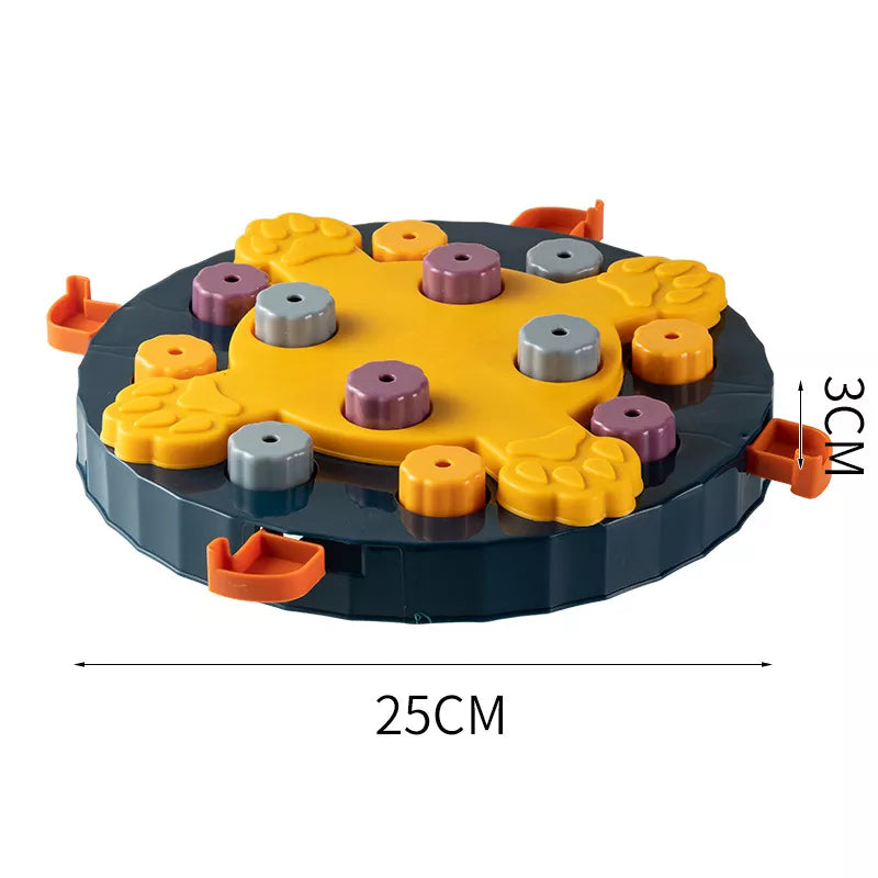 Dog Puzzle Games in Dark Blue