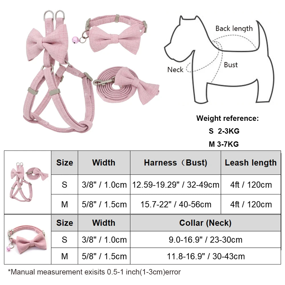 Small Dog Harness And Leash
