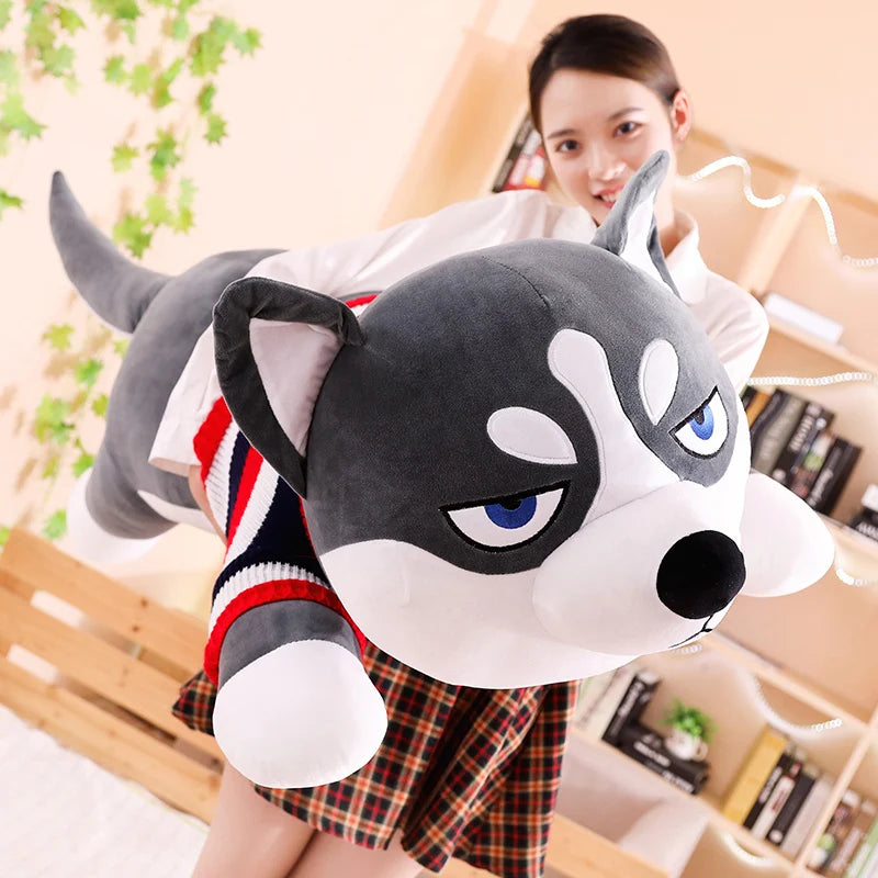 Siberian Husky Plush Toy