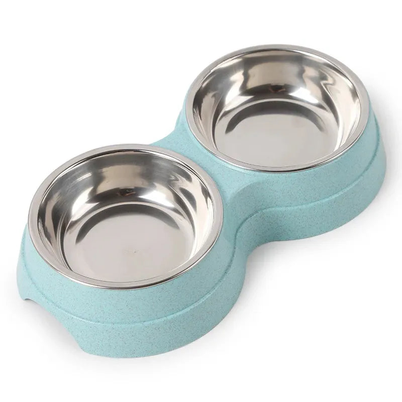 Bowl Dog Food in Blue